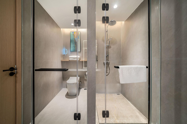 Bathroom 3, Meng Bi Hotel, Nanping