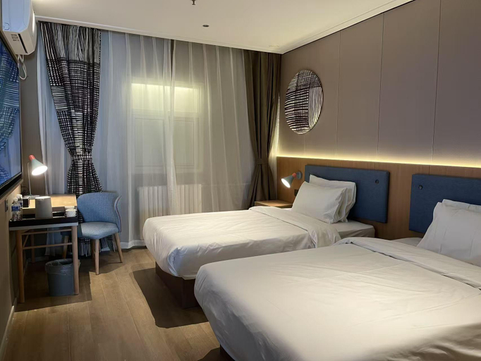 Bedroom 2, Homeinn Hotel (Fei County Heping Road County Government), Linyi