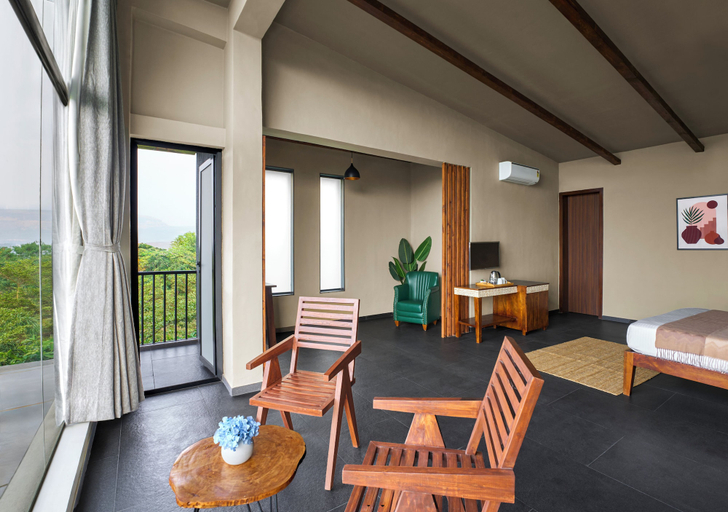 Room 1, Zoa Retreat A Luxury Boutique Resort, Kamshet-Lonavala, Pune