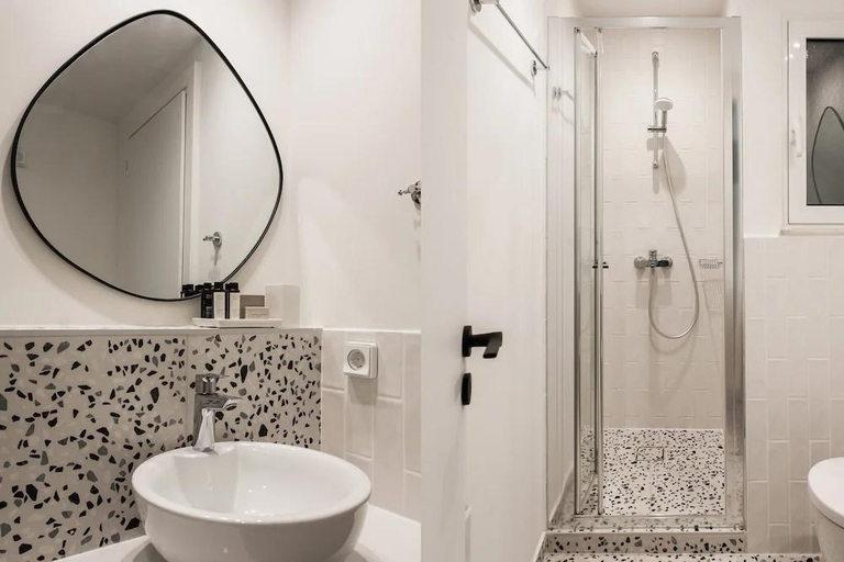 Bathroom 3, Dazzling 1BR Apartment in Koukaki, Attica