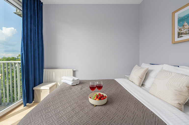 Room 3, Lumina 2-room Apart with Balkony & Metro, Warsaw
