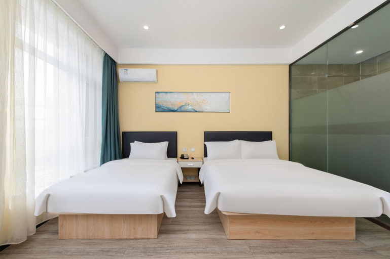 Bedroom 2, Northern Hemisphere Hotel (Wanda Plaza, Shenbei University town), Shenyang