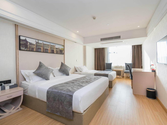 Bedroom 2, Chonpines Shengya Hotel(Wuhan Xinzhou Renmin Square Branch), Wuhan