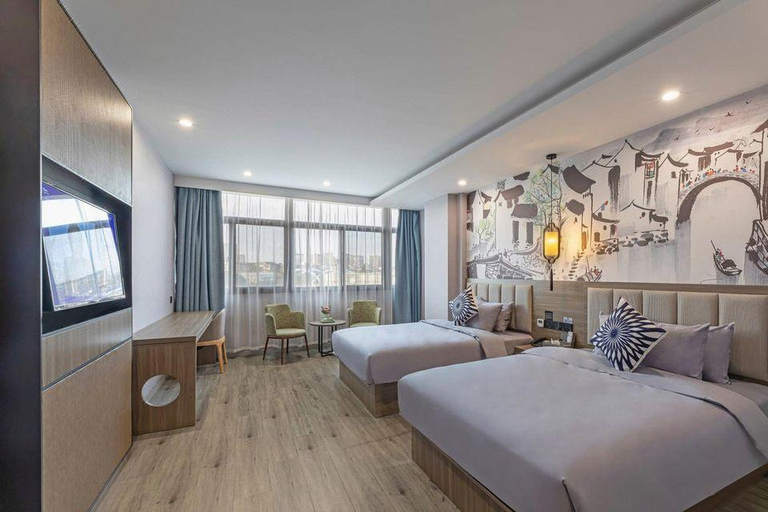 Bedroom, HuaJu Hotel SuZhou Kaima Plaza, Suzhou