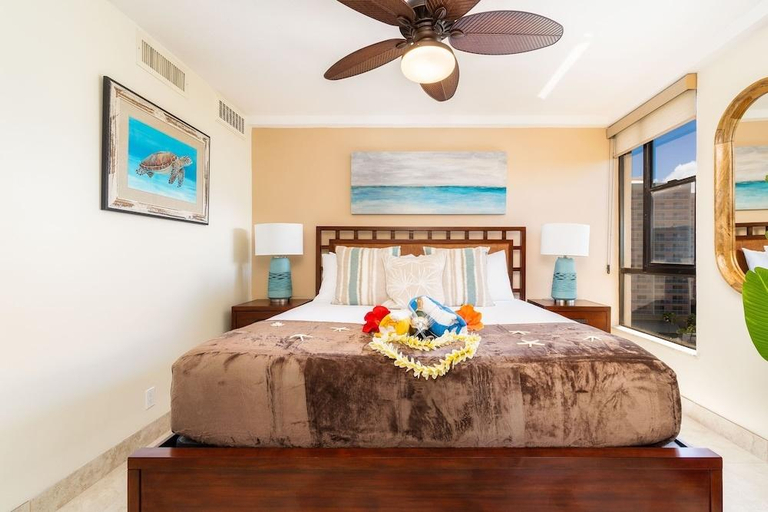 Bedroom 2, Maui Kai 908 Oceanfront 1 Bedroom 1 Condo by RedAwning, Maui
