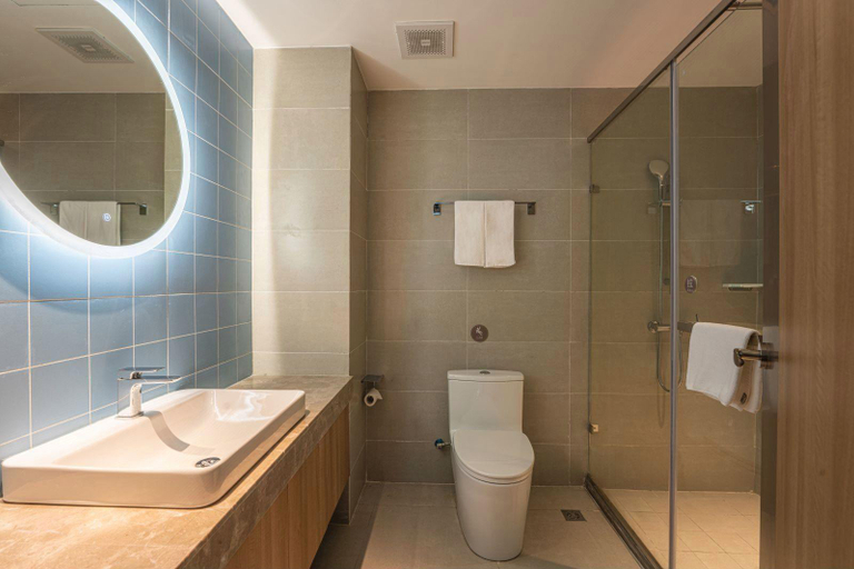 Bathroom 3, Home Inn Pingxiang Lvyin Plaza Branch, Pingxiang