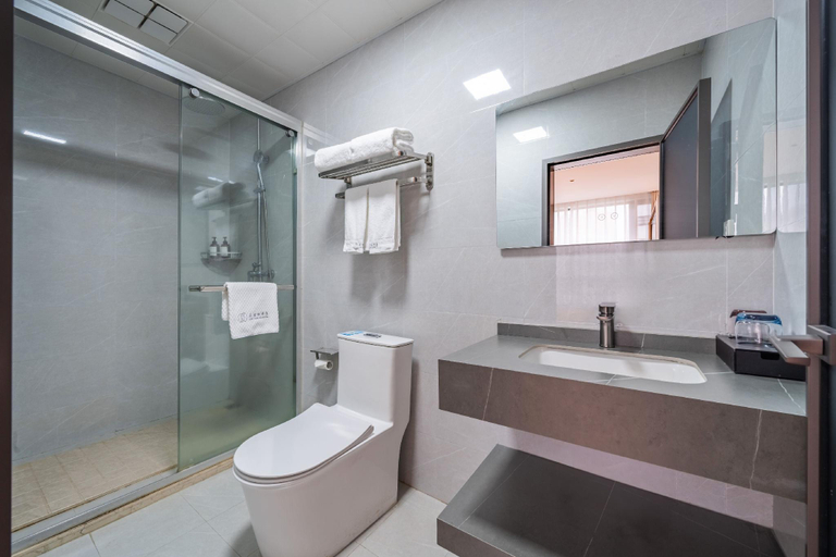 Bathroom 3, FuLiang Sanxian Lake Hotel, Jingdezhen
