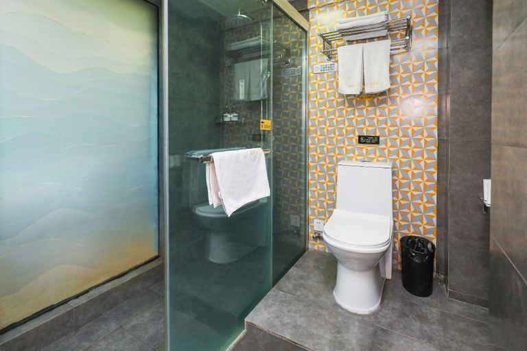 Bathroom 2, Durian Little Star Hotel (Hongru Mingdi Branch), Yancheng