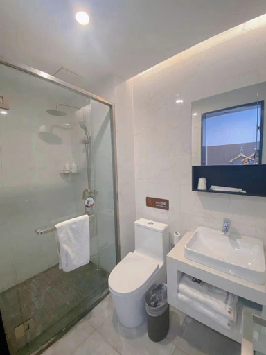 Bathroom 3, 7 days inn (ZIbo boshan longshan road), Zibo