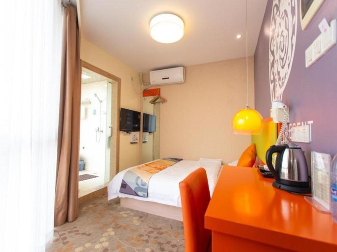 Bedroom 2, Shell Hotel Yangzhou Yangzijiang Bei Road Slender West Lake Scenic Area, Yangzhou
