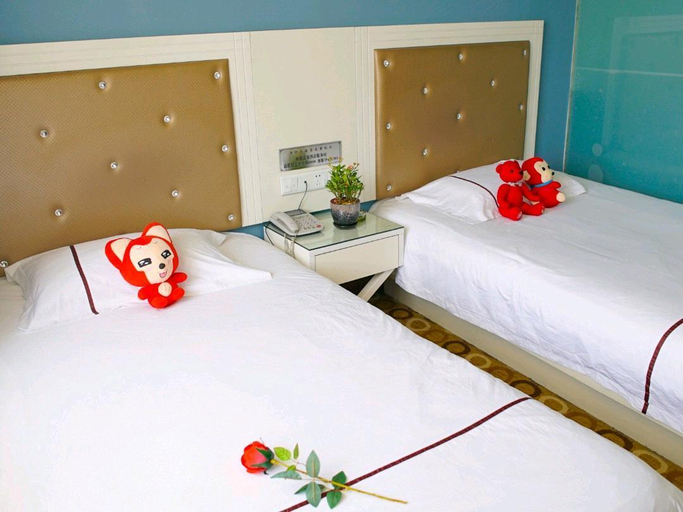 Bedroom 2, Huanghe Xiyu Hotel, Zhongwei