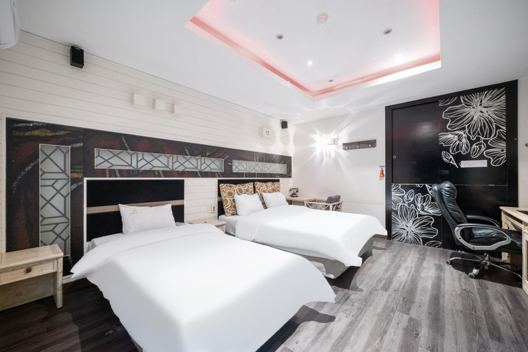 Bedroom, Daejeon Shintanjin Dubai Hotel, Cheongwon