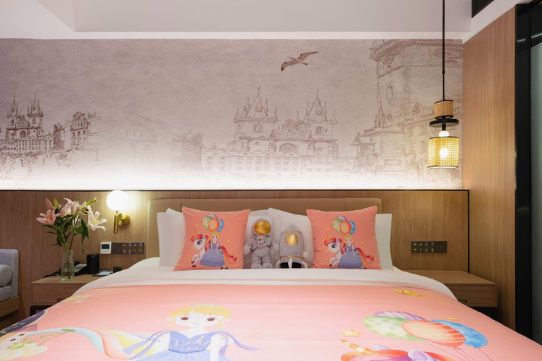 Bedroom 2, Jiayan Hotel (Maoming High-speed Railway Station), Maoming