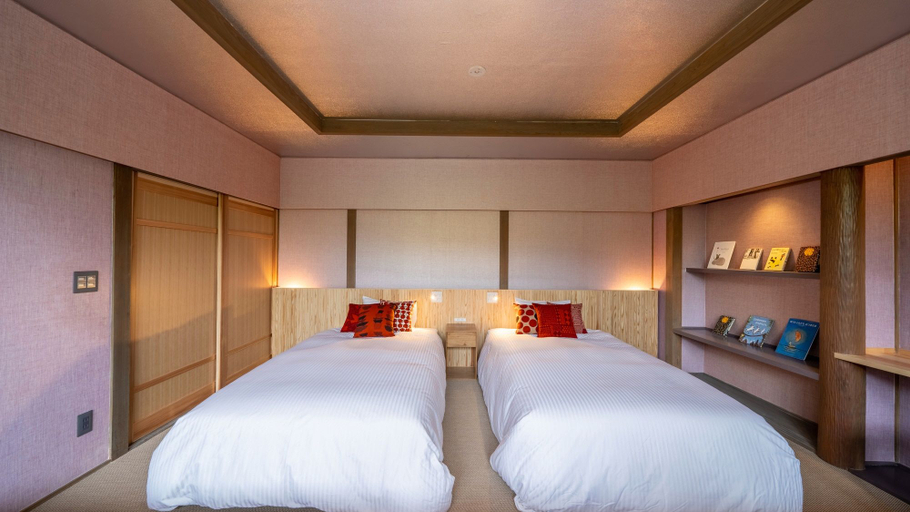 Bedroom 3, Enokiya Ryokan, Yufu