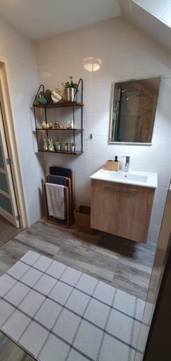 Bathroom 3, B&B Ravelin, Kleve