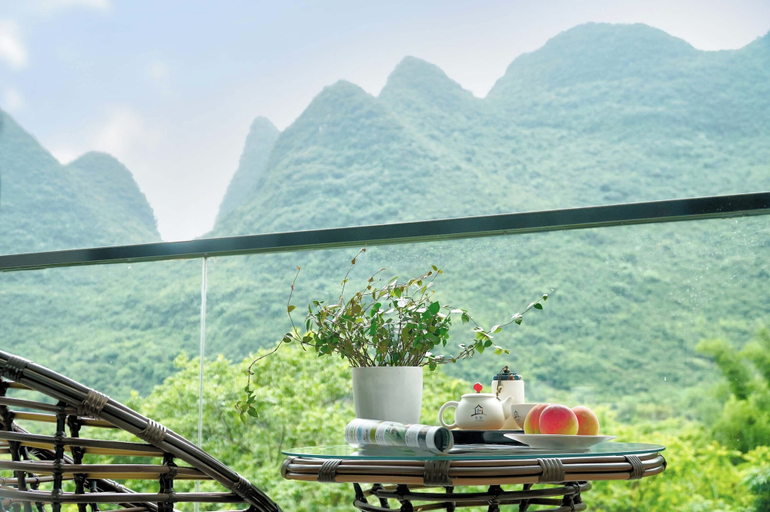 Terrace/patio 3, Liangsu Shili Jiangshan Hotel, Guilin