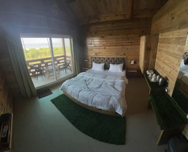 Bedroom 2, Beach Blessing Wooden Cottages Malvan, Sindhudurg