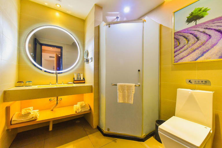 Bathroom 3, Lavande Hotel (Wuhan University of Technology), Wuhan
