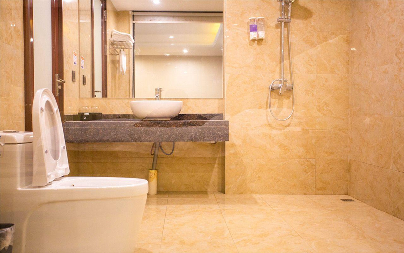 Bathroom 3, Wanbo InterContinental Hotel (Jian Railway Station), Ji'an