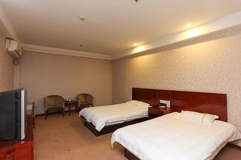 Bedroom, Junyi Hotel (Wuxi Binhu Xiaotaoyuan Metro Station), Wuxi