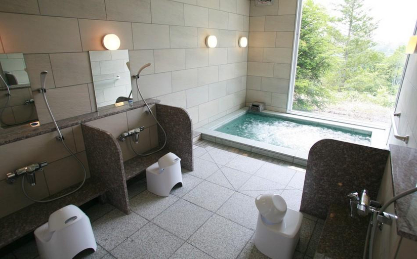 Bathroom, Kusatsu Onsen Hotel Kurbio, Kusatsu