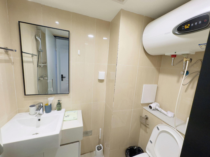 Bathroom, Qingdao jifeng Hotel (Chengyang District Government), Qingdao