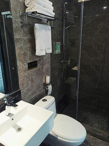 Bathroom 3, Qingmu Select Hotel (Nanjing Xuanwu Lake Gulou Subway Station), Nanjing