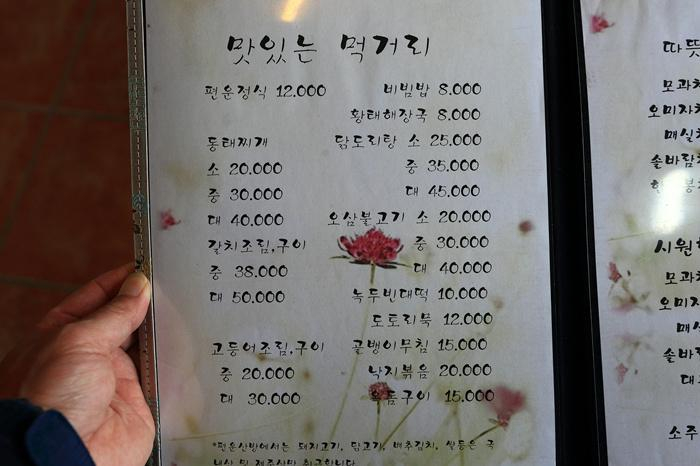 Food & Drinks 3, Seogwipo Pyeonun Mountain Pension, Seogwipo