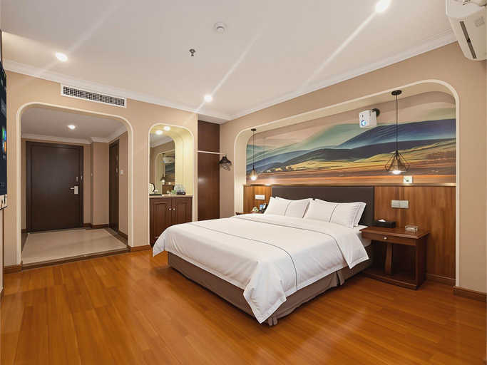 Bedroom 2, Deyue City Hotel, Nanchong