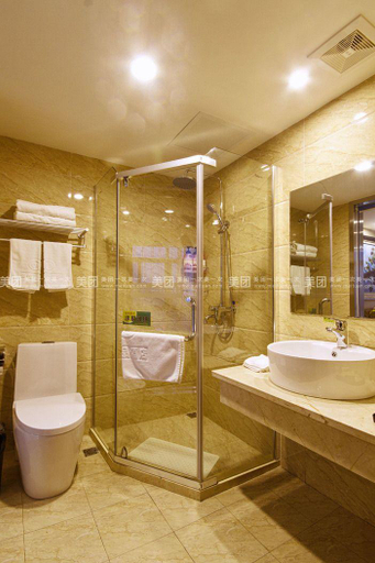 Bathroom 3, Haoge Boutique Hotel, Changzhou