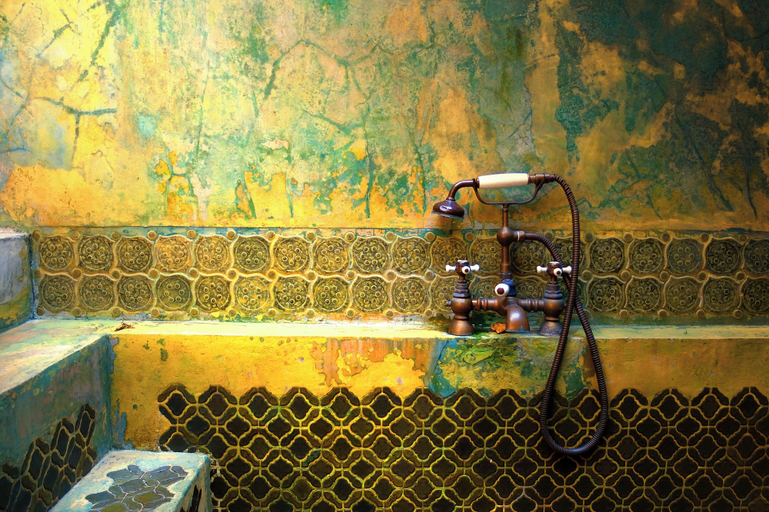 Bathroom 4, Old Capital Bike Inn, Pom Pram Sattru