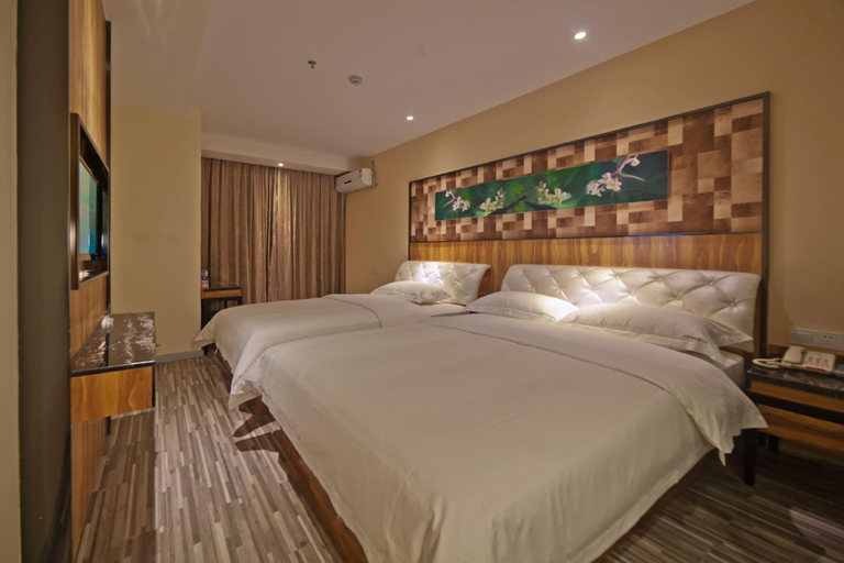 Bedroom 2, Unitour Hotel (Nanning Chaoyang Square People's Park Branch), Nanning