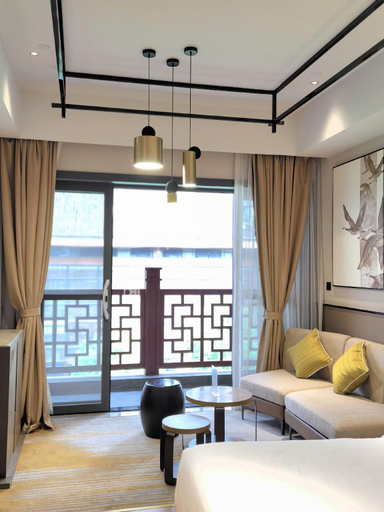 Bedroom 3, Weishe Hotel, Meishan