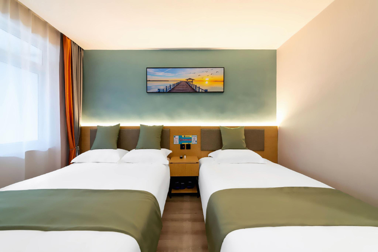 Bedroom 2, Tuke Shanglin Hotel (Heroshan Road Branch), Jinan