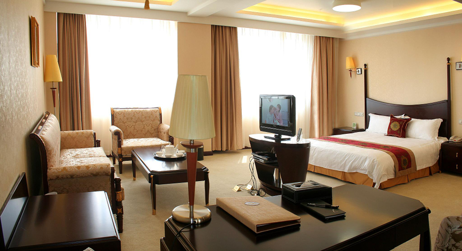 Bedroom, Yizhou International Hotel, Linyi