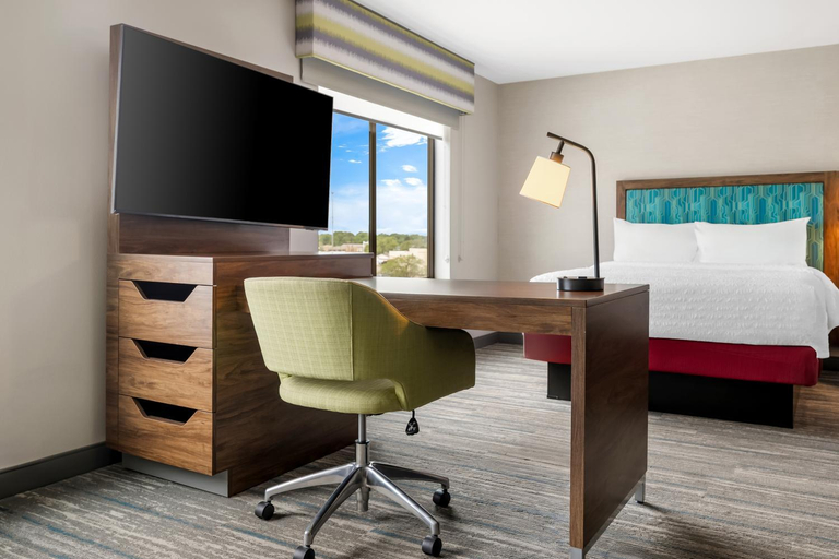 Bedroom 3, Hampton Inn & Suites Pekin Peoria Area, Tazewell