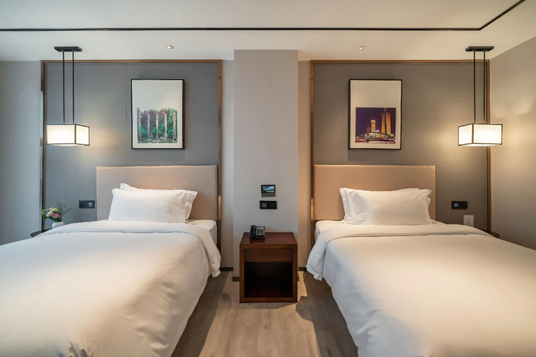 Bedroom 2, Duogao Art Hotel, Ningbo