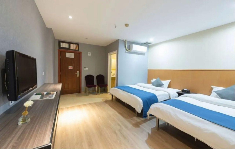 Bedroom 2, Huangding Hotel(xiaoximen store, Binjiang Road, Chongqing), Chongqing