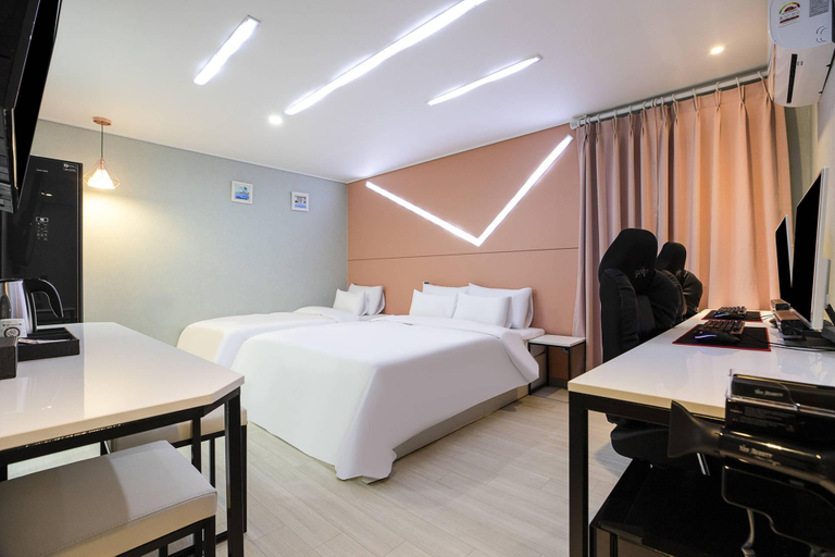 Bedroom 2, Incheon (Yonghyeon-dong) Hotel Vin, Nam