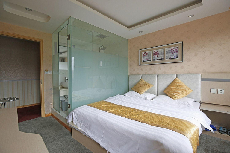 Bedroom 2, Baihe Business Hotel, Chengdu