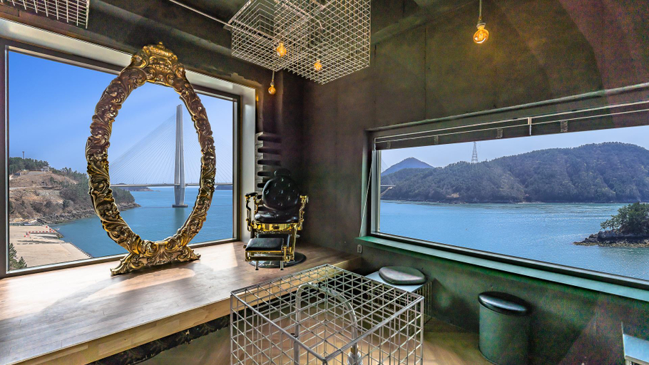 Bathroom, Yeosu Amofu Pool Villa, Yeosu