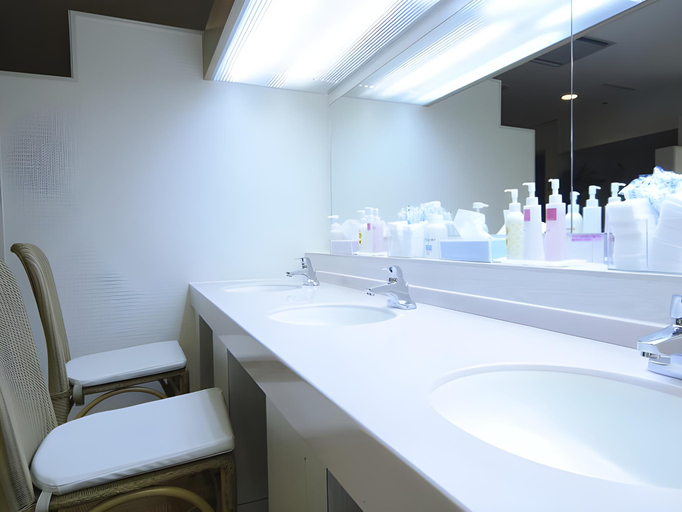 Bathroom, Ishino Spa Roppongi VIVI Capsule Hotel, Minato