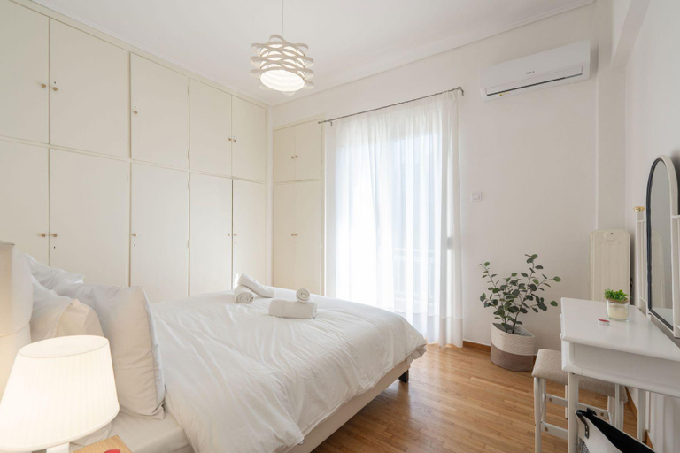 Bedroom 3, City Chic Apartment with Park View, Attica