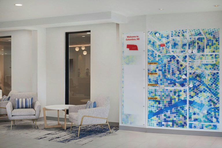 Public Area, Towneplace Suites by Marriott Columbus, Platte