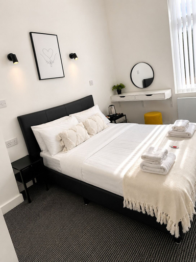 Bedroom 2, Alexandra Hotel, Blackpool