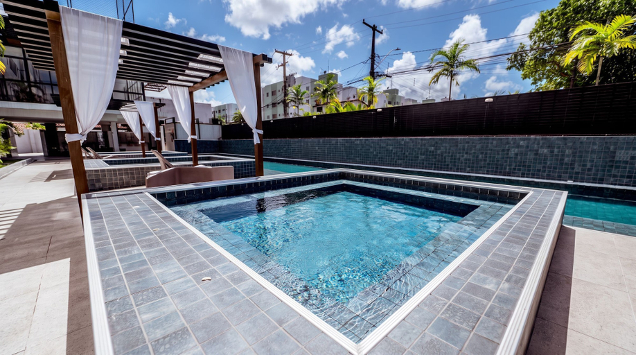 Room 3, Apto c Piscina Hidro Quadras e Vaga no Cui, João Pessoa