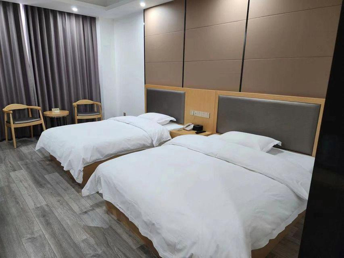 Bedroom, Yangzhong Dafa Business Hotel, Zhenjiang