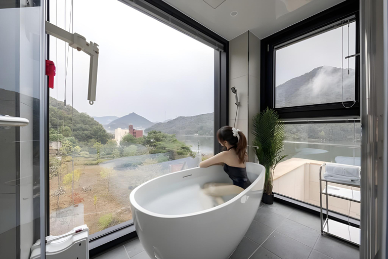 Bathroom, Gapyeong Villa Cozy Pool Villa, Gapyeong