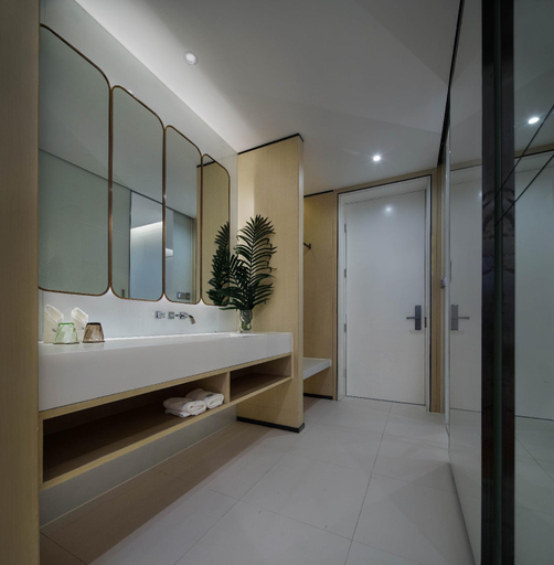 Bathroom 3, Mi Hotel (Chengdu Huayang Haichang Polar Ocean World), Chengdu