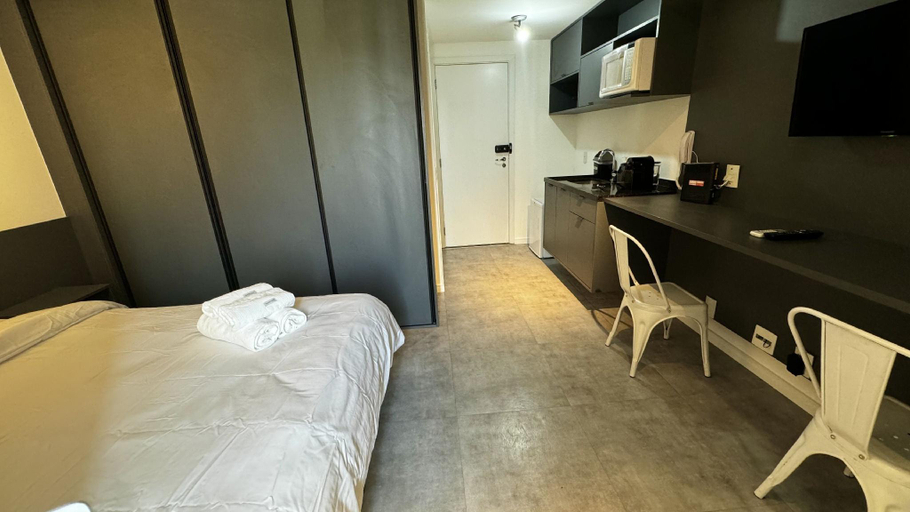 Bedroom 4, Studio Moema QI Ibirapuera com garagem e servicos, São Paulo